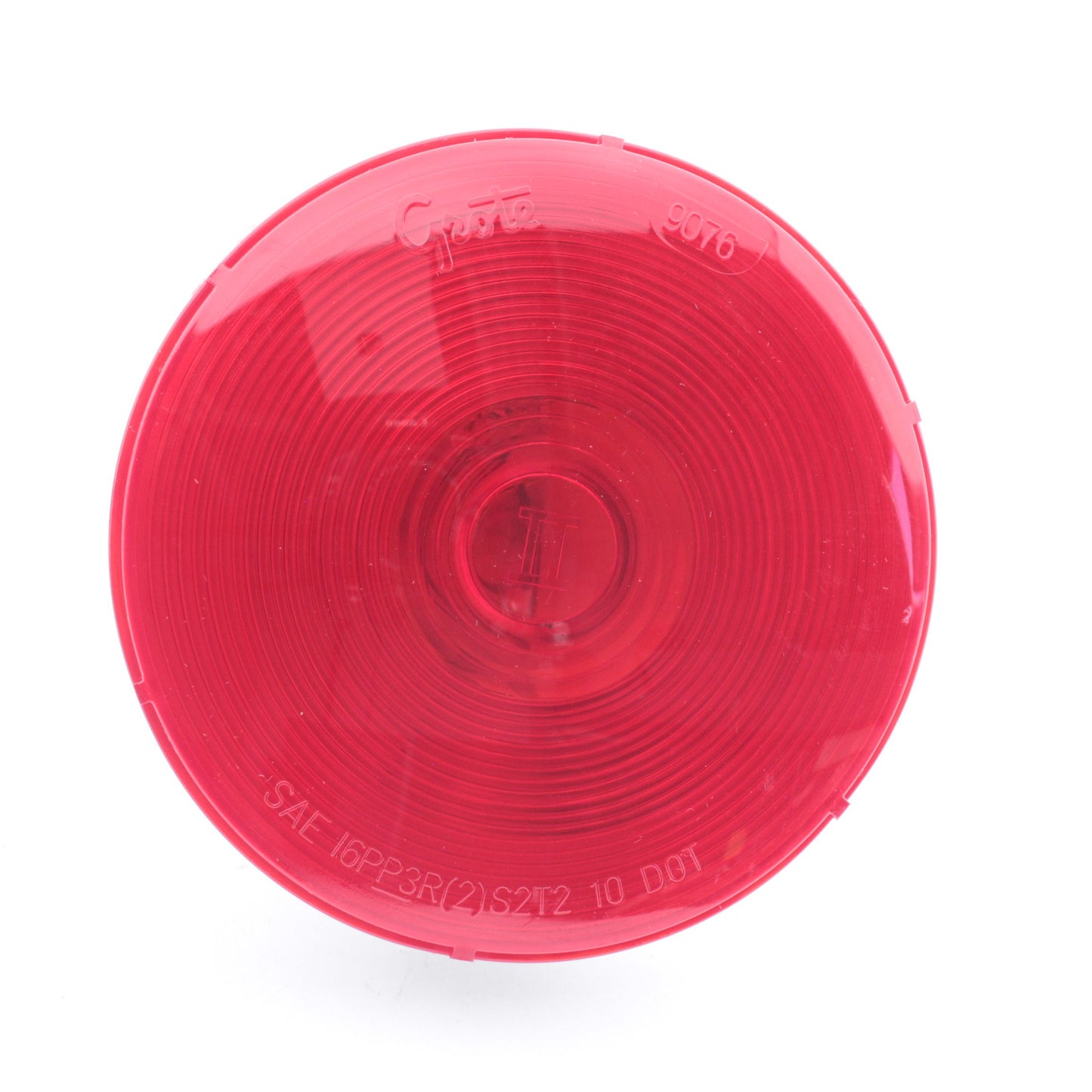 Grote 52922 4" Red Round Incandescent Lamps Torsion Mount 4.32" Female Pin 12V