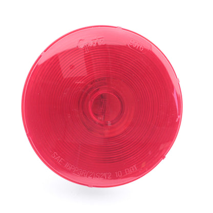 Grote 52922 4" Red Round Incandescent Lamps Torsion Mount 4.32" Female Pin 12V