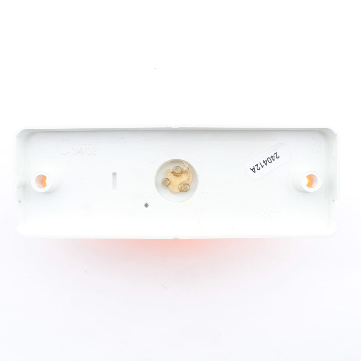 Grote 53063-3 Amber Sentry LED Side Marker Turn Light Sealed 5-7/8" Male Pin 12V