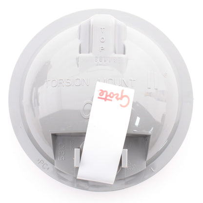 Grote 53102-3 Red 4" Round Torsion Mount Incandescent Tail Turn Lamp Male Pin