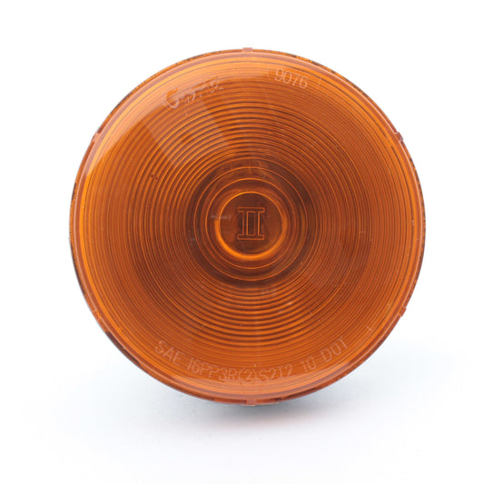 Grote 53103 Yellow 4" Round Torsion Mount Incandescent Front Park Turn Lamp Male