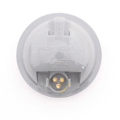 Grote 53103 Yellow 4" Round Torsion Mount Incandescent Front Park Turn Lamp Male