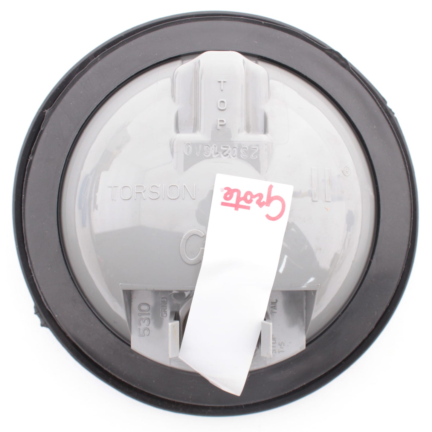 Grote 53112 Red Torsion Mount II 4" Stop Tail Turn Lamp Male Pin