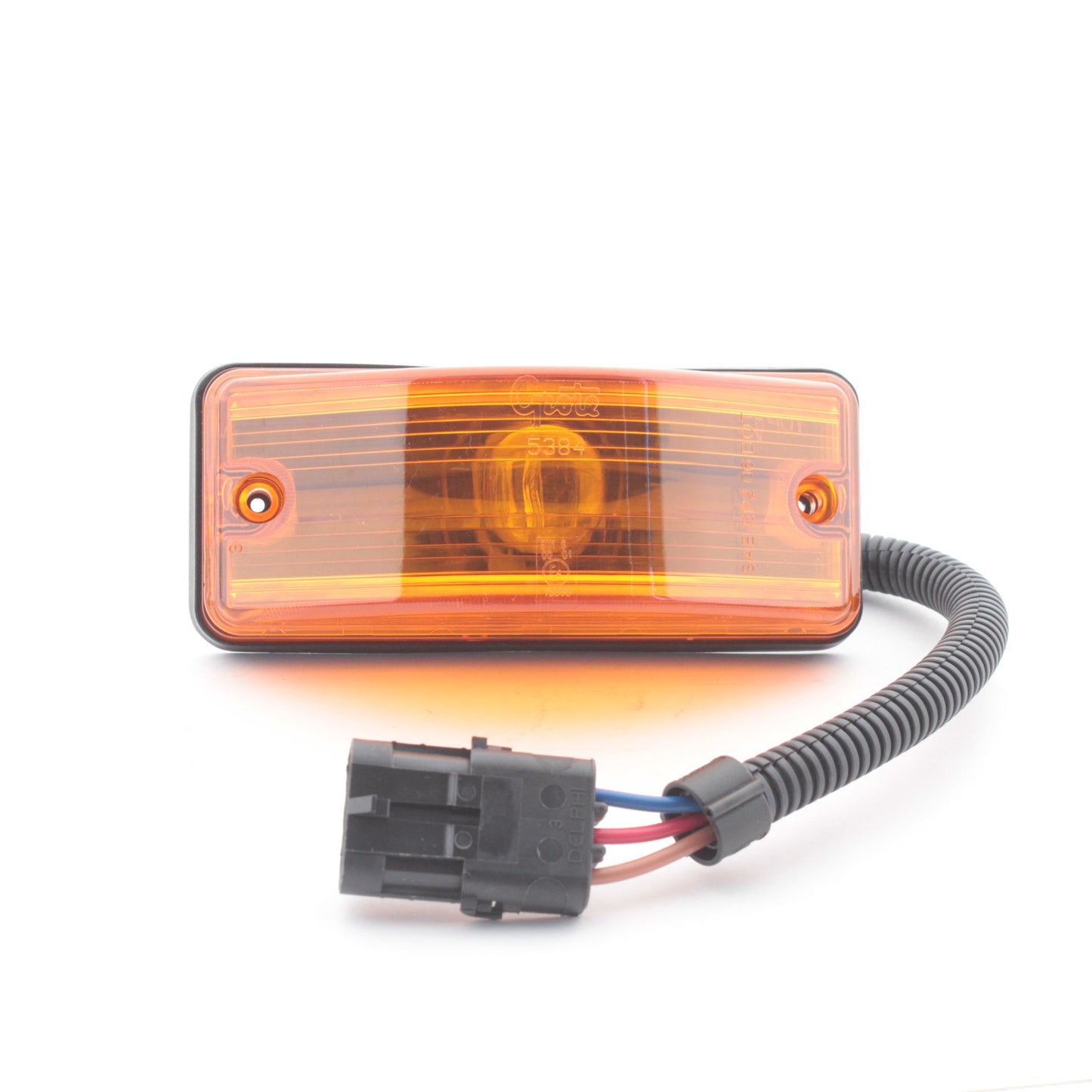 Grote 53853 Yellow Amber Side Turn Marker Trailer Lamp Rectangular 5.5" x 2.625"