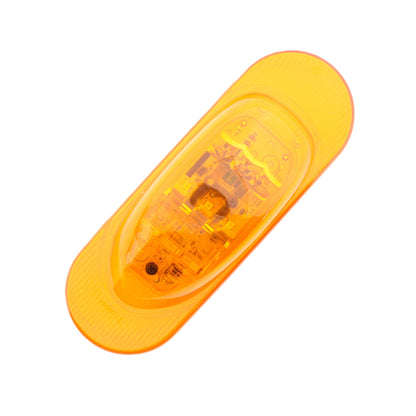 Grote 54193 Amber 6.5" SuperNova Oval Side Marker Clearance Turn Surface Light