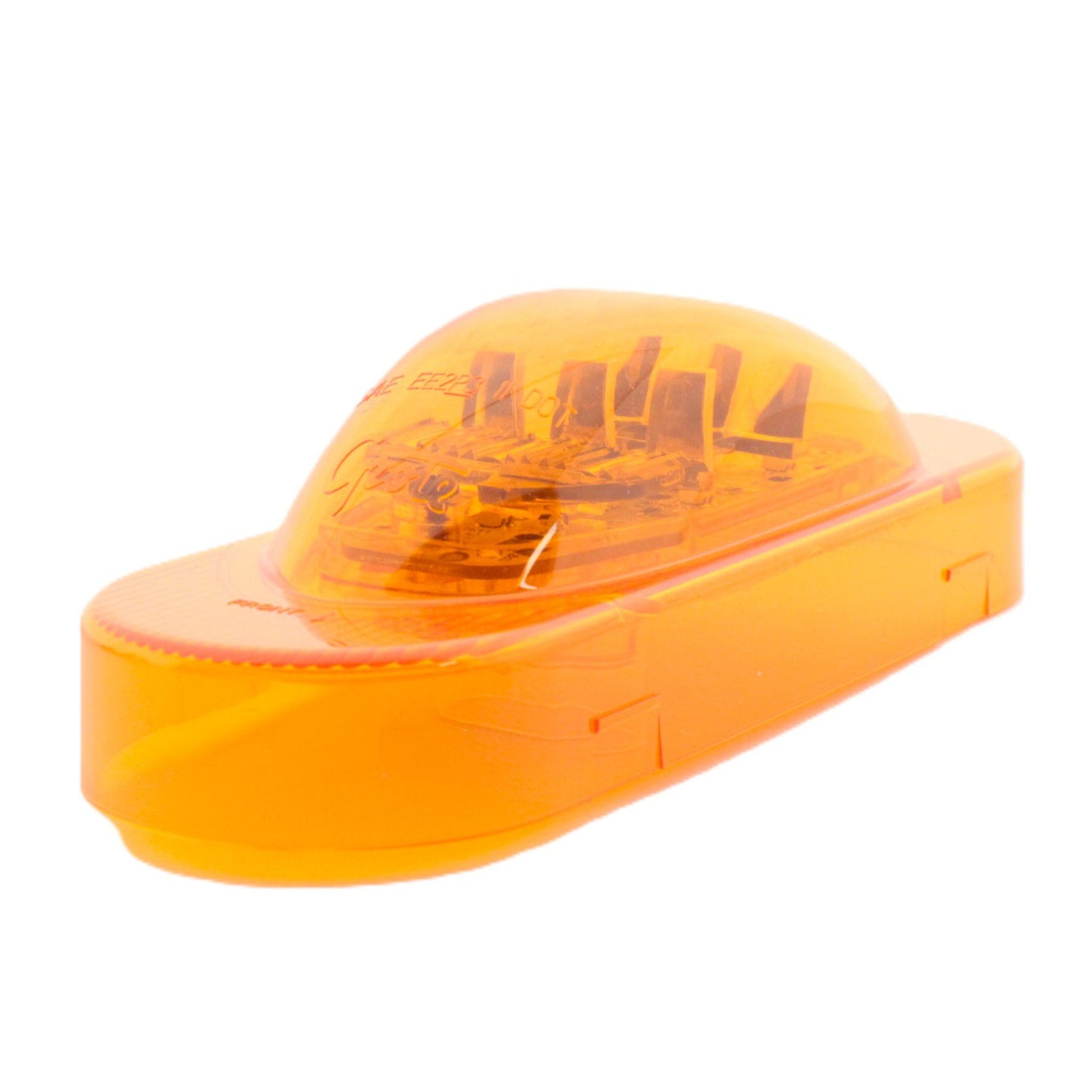 Grote 54193 Amber 6.5" SuperNova Oval Side Marker Clearance Turn Surface Light