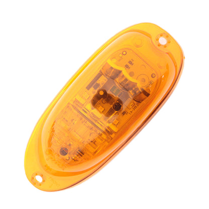 Grote 54223 Amber 5.42" SuperNova Oval Side Marker Clearance Turn Surface Light