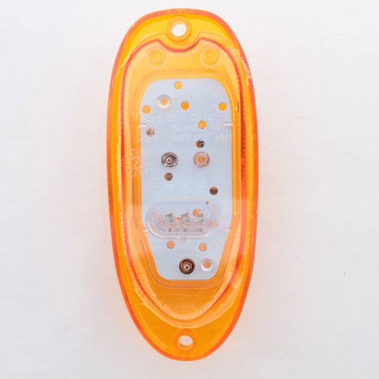 Grote 54233 Amber 2.28" SuperNova Oval Side Marker Clearance Turn Surface Light