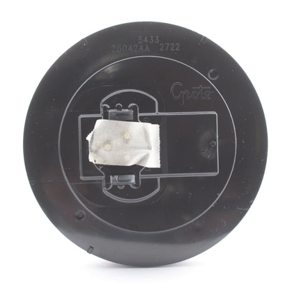 Grote 54332 Red 4" Round LED Stop Tail Turn Light Grommet Mount Male Pin 3-Diode