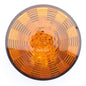Grote 54333 Amber 4" LED Stop Tail Light Grommet Mount 3-Diode Black Housing