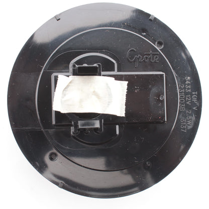 Grote 54333 Amber 4" LED Stop Tail Light Grommet Mount 3-Diode Black Housing