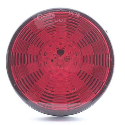 Grote 54342-3 Red Round Select 4" LED Stop Turn Tail Lamps Female Pin 3-Diode