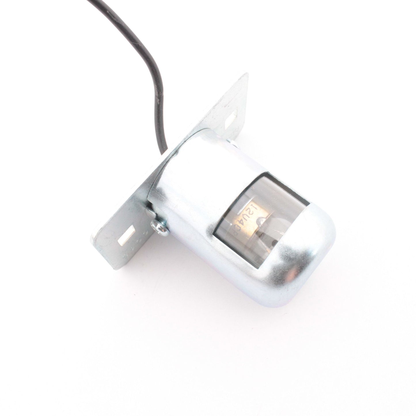 Grote 60151 Clear Economy LED Courtesy License Plate Lamp w/Silver Steel Housing