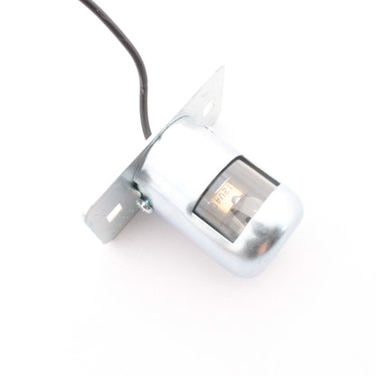 Grote 60151 Clear Economy LED Courtesy License Plate Lamp w/Silver Steel Housing