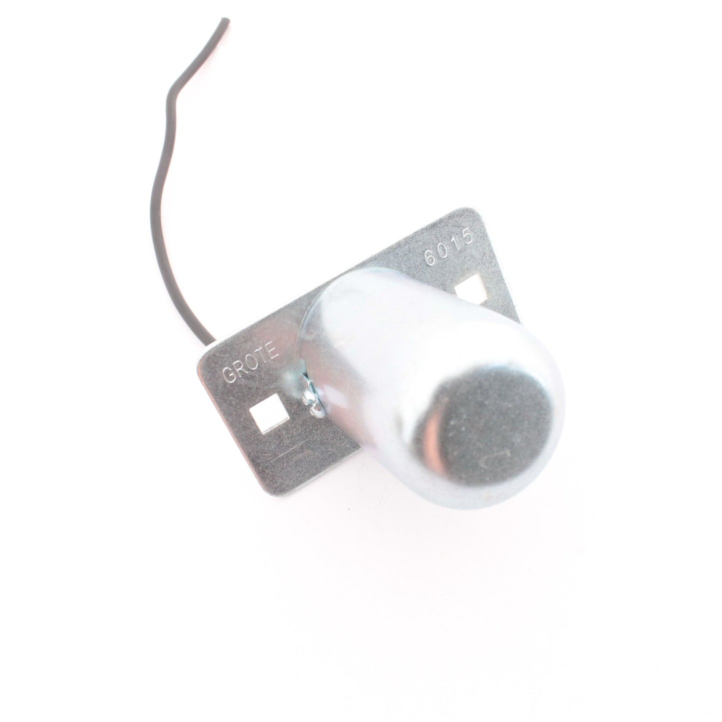 Grote 60151 Clear Economy LED Courtesy License Plate Lamp w/Silver Steel Housing