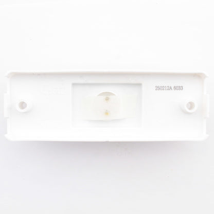 Grote 60331 Clear Sealed Turtleback License Plate Light Incandescent 5-7/8" x 2"