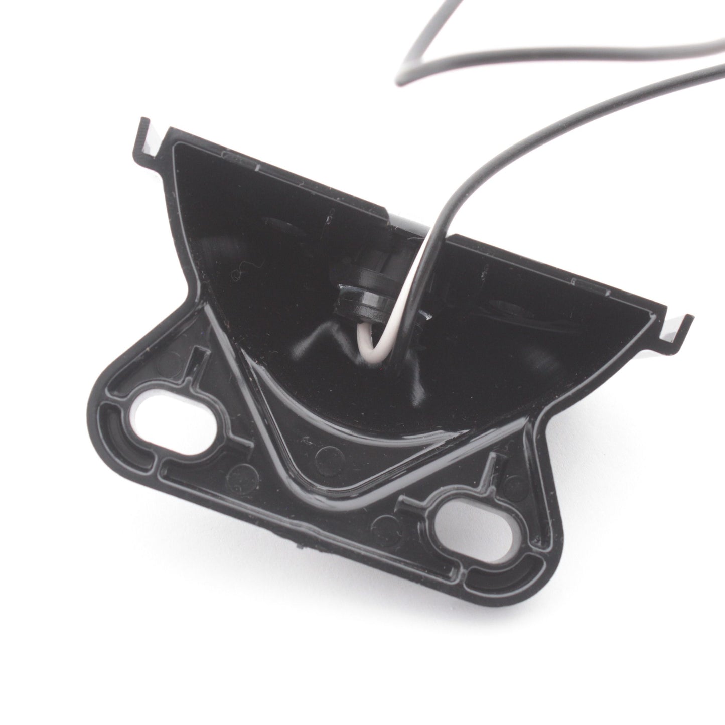 Grote 60341 White w/ Black Housing License Light 1-Diode LED 3.5" Low-Profile