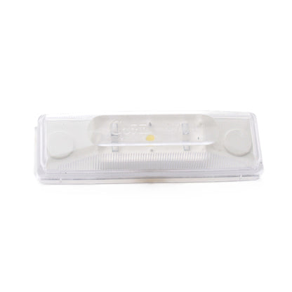 Grote 60411 Clear Rectangular LED Utility Lamp 1-Diode Male Pin 3-51/64" x 3/4"