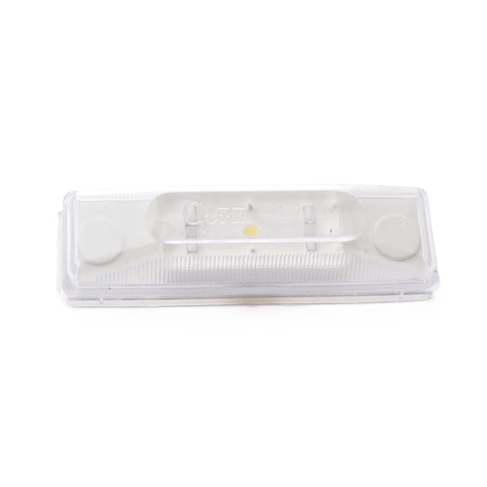 Grote 60411 Clear Rectangular LED Utility Lamp 1-Diode Male Pin 3-51/64" x 3/4"