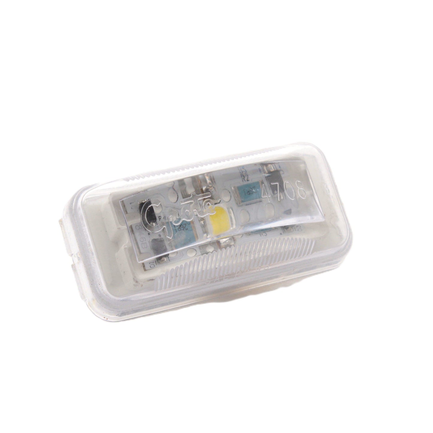 Grote 60421 Clear Small Rectangular LED Utility Lamp 2-5/8" x 1-1/4" Female Pin
