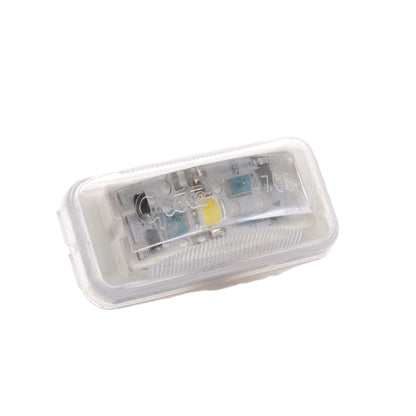 Grote 60421 Clear Small Rectangular LED Utility Lamp 2-5/8" x 1-1/4" Female Pin