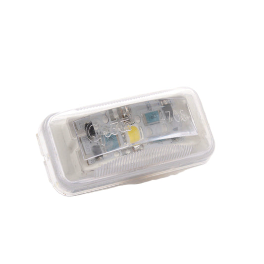Grote 60421 Clear Small Rectangular LED Utility Lamp 2-5/8" x 1-1/4" Female Pin