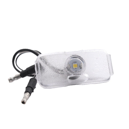 Grote 60671 Clear 2.6" x 1.181" LED License Lamp One-Piece Snap-Fit w/ 6" Leads
