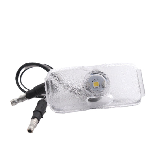 Grote 60671 Clear 2.6" x 1.181" LED License Lamp One-Piece Snap-Fit w/ 6" Leads