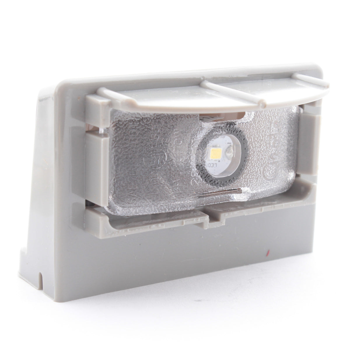 Grote 60681 Clear w/ Gray Housing LED Utility License Light Multi-Volt 3-Diode
