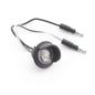 Grote 60721 Clear 1-Piece Round 1.125" LED License Light with Hooded Grommet