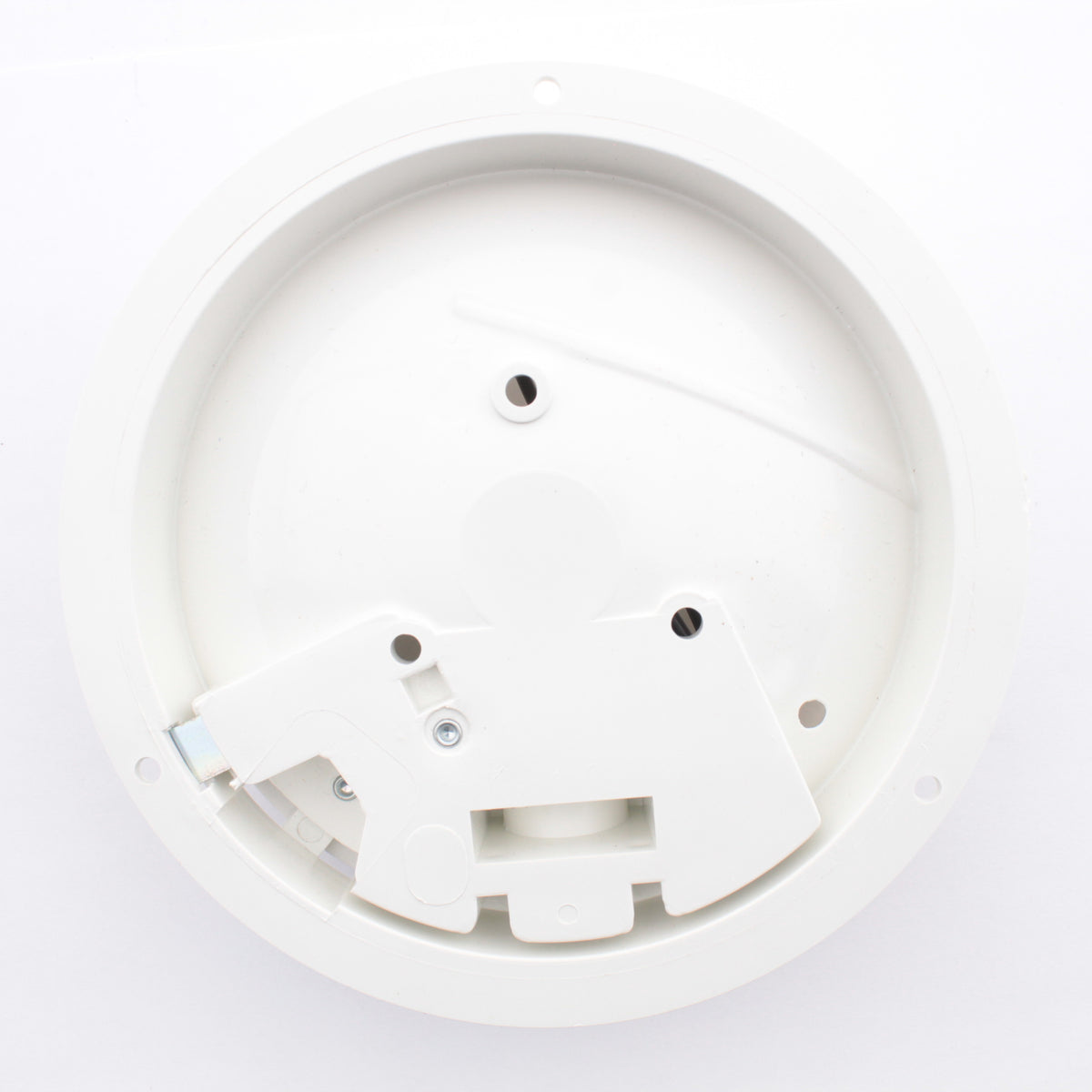 Grote 61161 White 6" Round Dome Lamp w/ Switch Base Surface Mount Shatter Proof