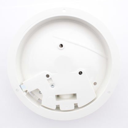 Grote 61161 White 6" Round Dome Lamp w/ Switch Base Surface Mount Shatter Proof