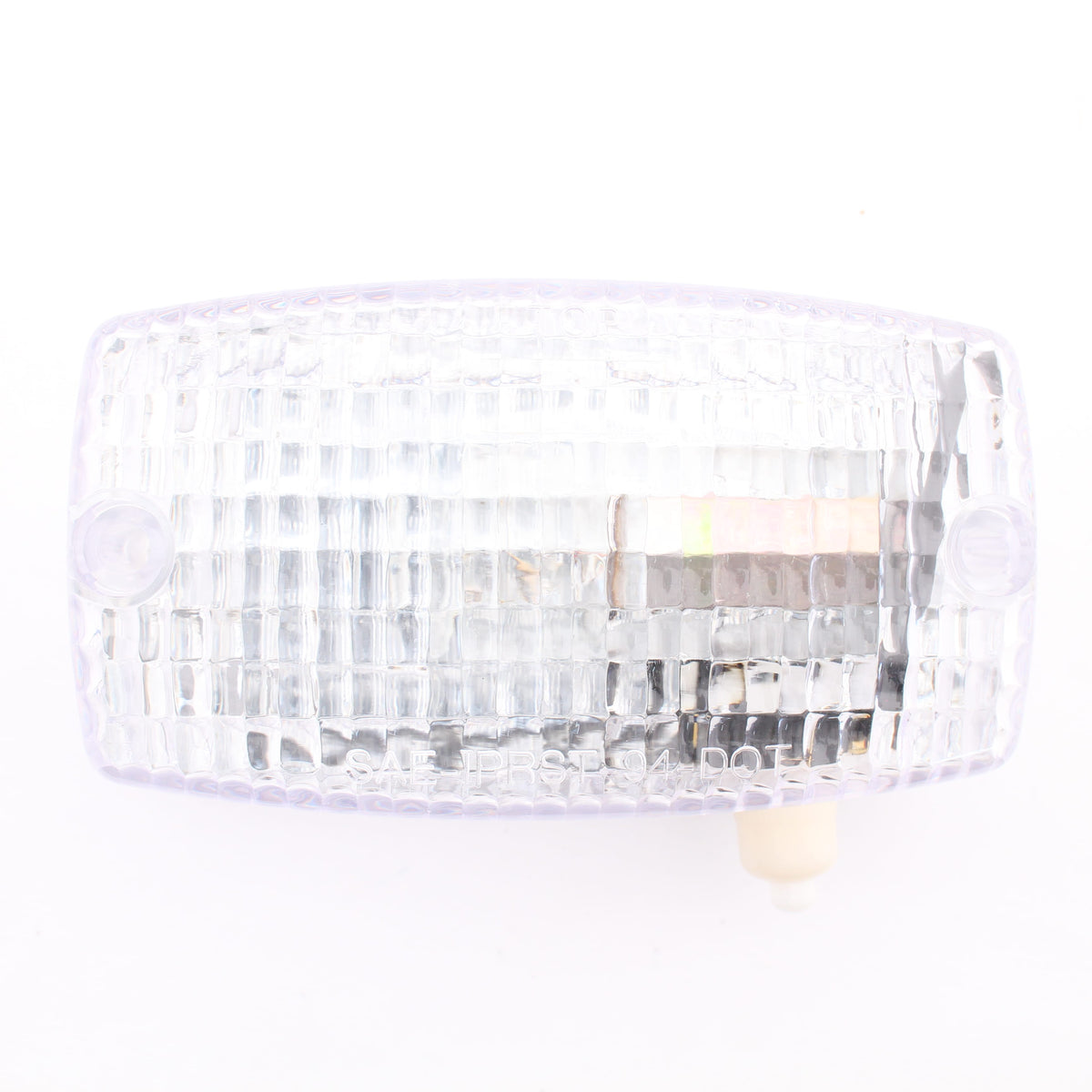 Grote 614915 Clear 6.5" Dome Interior Lamp With Switch 12V Steel Polycarbonate