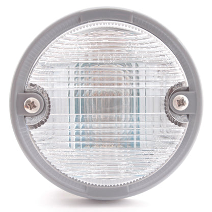 Grote 62011 Gray 16" Dual-System Backup Lamp Bezel OE-Style Blunt Cut Uses 1156