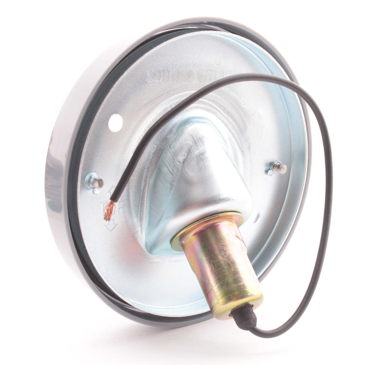 Grote 62011 Gray 16" Dual-System Backup Lamp Bezel OE-Style Blunt Cut Uses 1156
