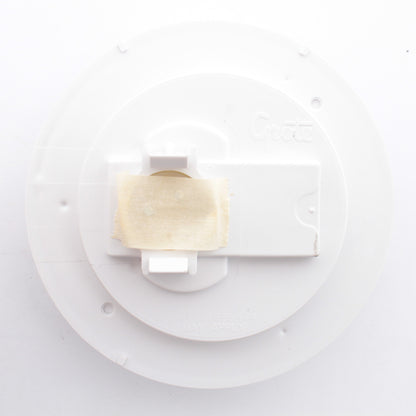 Grote 62091 White Back-Up Lamp 4" Single LED Male Pin Clear Hard Coated Lens