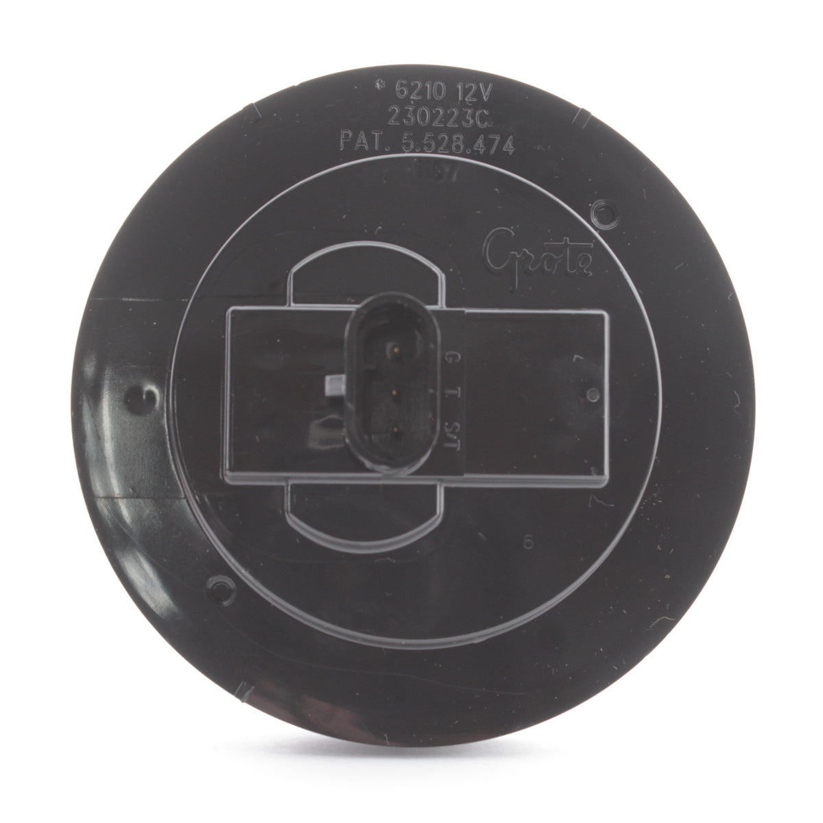 Grote 62101 Back-Up Lamp 4" Round Single LED Hardshell Clear Hard Coated Lens