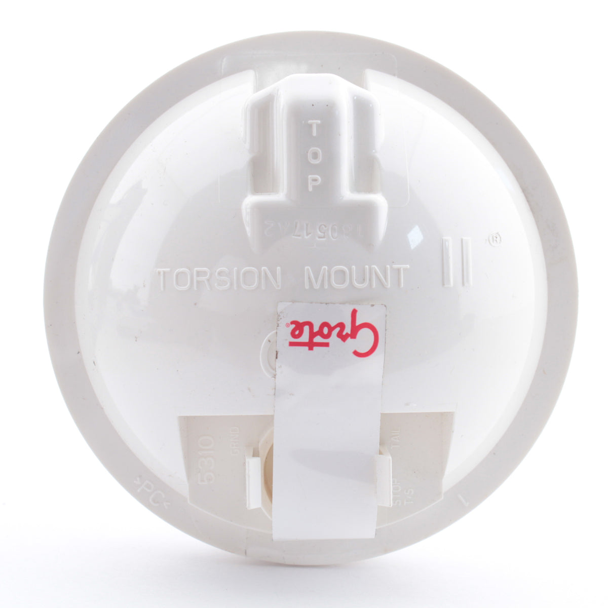 Grote 62121 4" White Incandescent Lamp Torsion Mount Dual-System Backup Light
