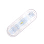 Grote 62751 White 6" Oval LED Back-up Light Lamp Oval Female Pin Dual System