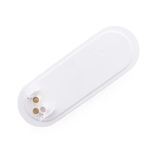 Grote 62751 White 6" Oval LED Back-up Light Lamp Oval Female Pin Dual System