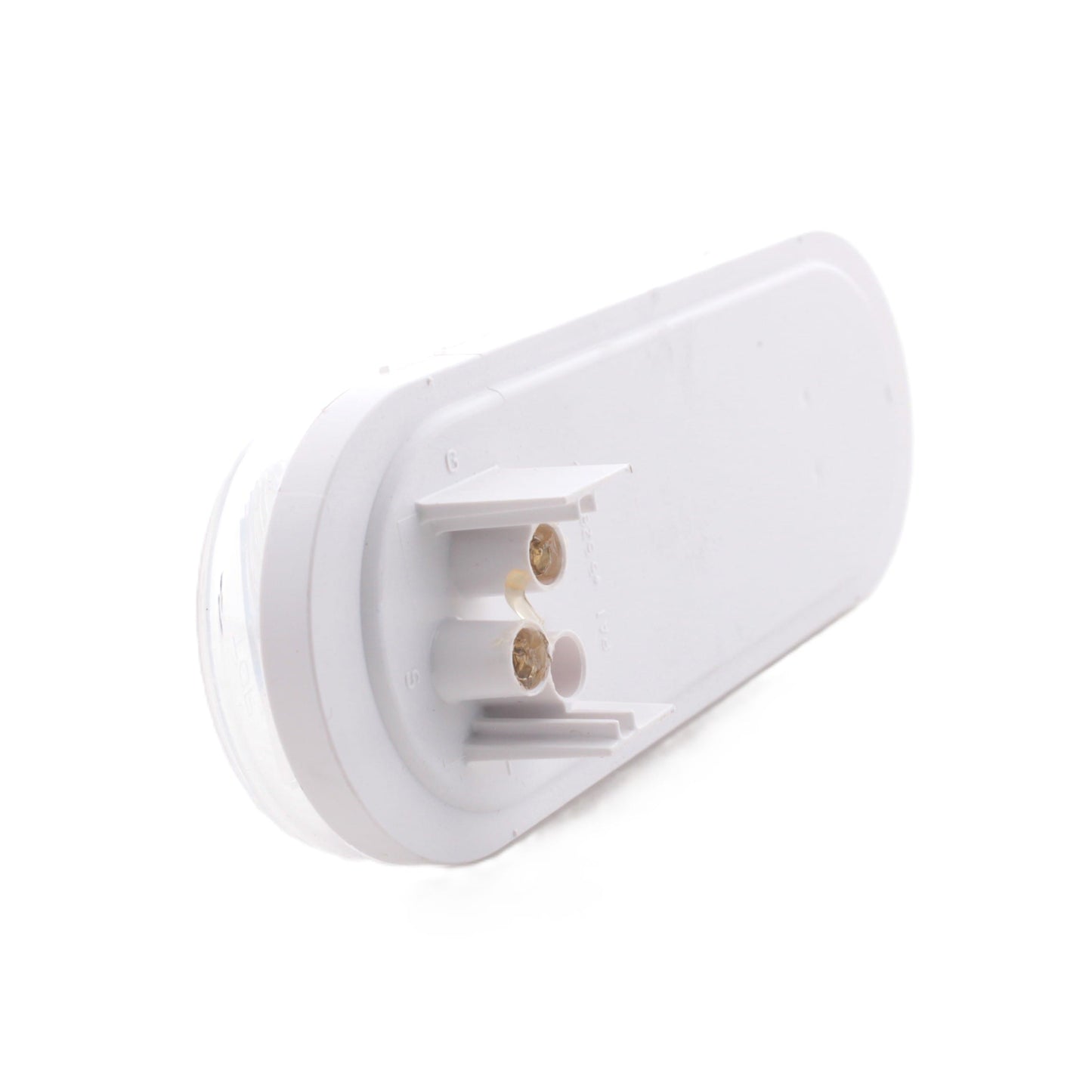 Grote 62751 White 6" Oval LED Back-up Light Lamp Oval Female Pin Dual System