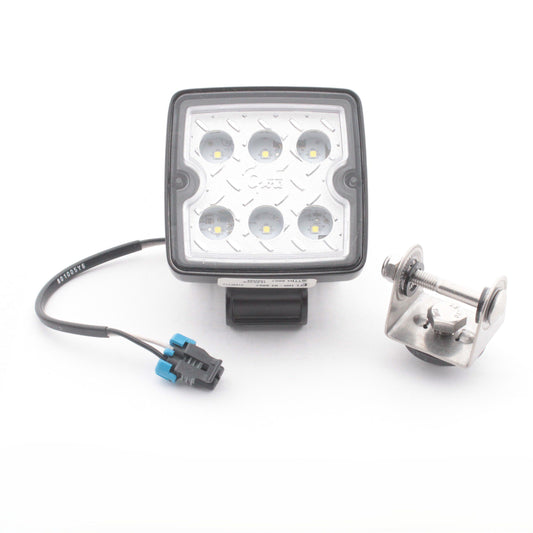 Grote 63F71 White Work Lamp Cube LED Wide Flood Light 3000 Lumen Vehicle Mount