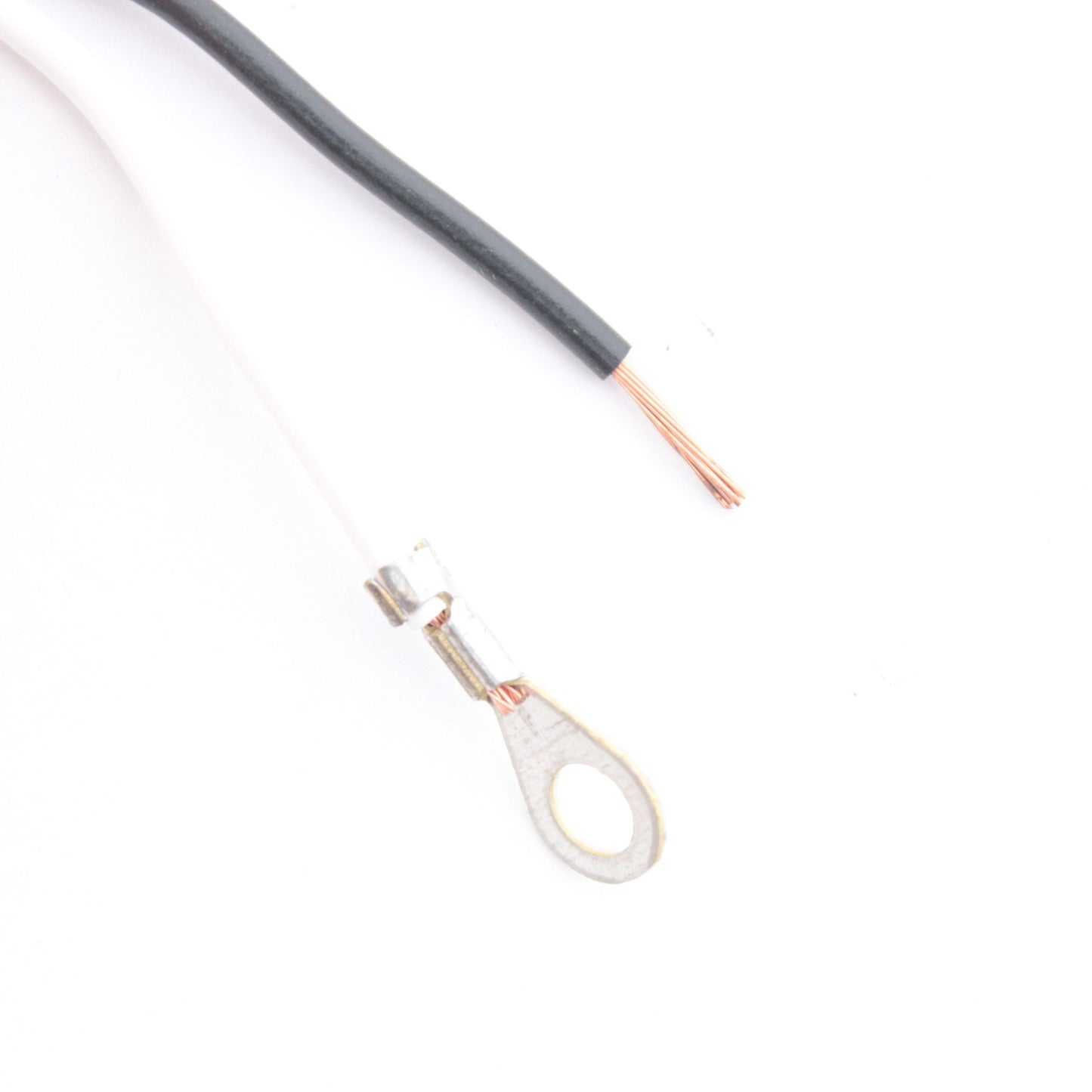 Grote 67050 6" Long Sealed Marker Lamp Pigtails Ring Terminal Ground Blunt Cut
