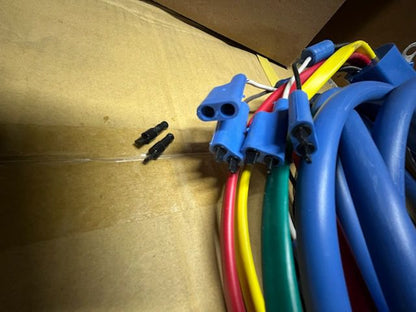 Grote 67581 UBS 56" Blue Drop  Harness Rear Sill Male-Pin for 4" Round Oval Lamp