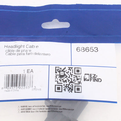 Grote 68653 4.72" H13 to 9005 Headlight Adapter LED Fog Wire Harness Pigtail