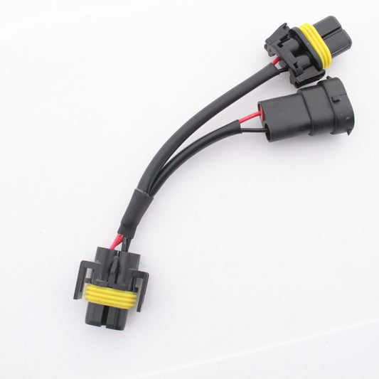 Grote 68654 4.5" Wire Harness LED Fog Lamp H11 to 9005 Headlight Repair Pigtail