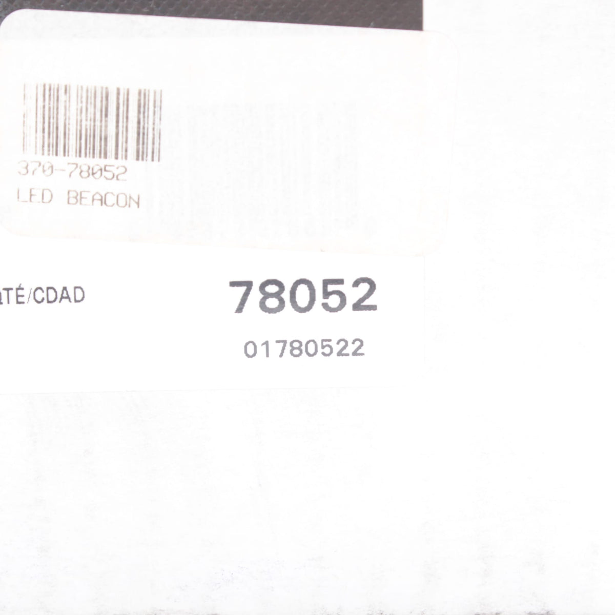 Grote 78052 Red LED Beacon Tall Dome Lens Permanent Mount Class 1 S-Link 6.7"