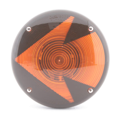 Grote 78313 Amber Round 7" Single Face Rear Turn Lamp Light Incandescent Bracket