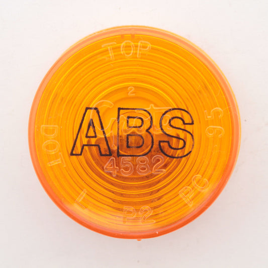 Grote 78333 Yellow 2" ABS Clearance Marker Lamp PC Rated Incandescent 2CP Bulb