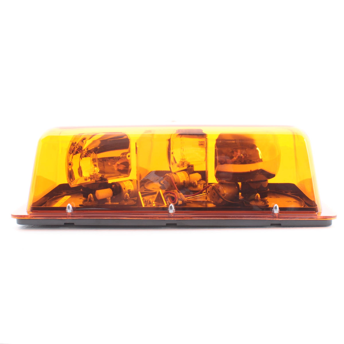 Grote 78513 Amber Emergency Lighting Rotating Mini Light Bar Permananent Mount